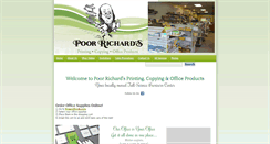 Desktop Screenshot of poorrichardsprinting.com